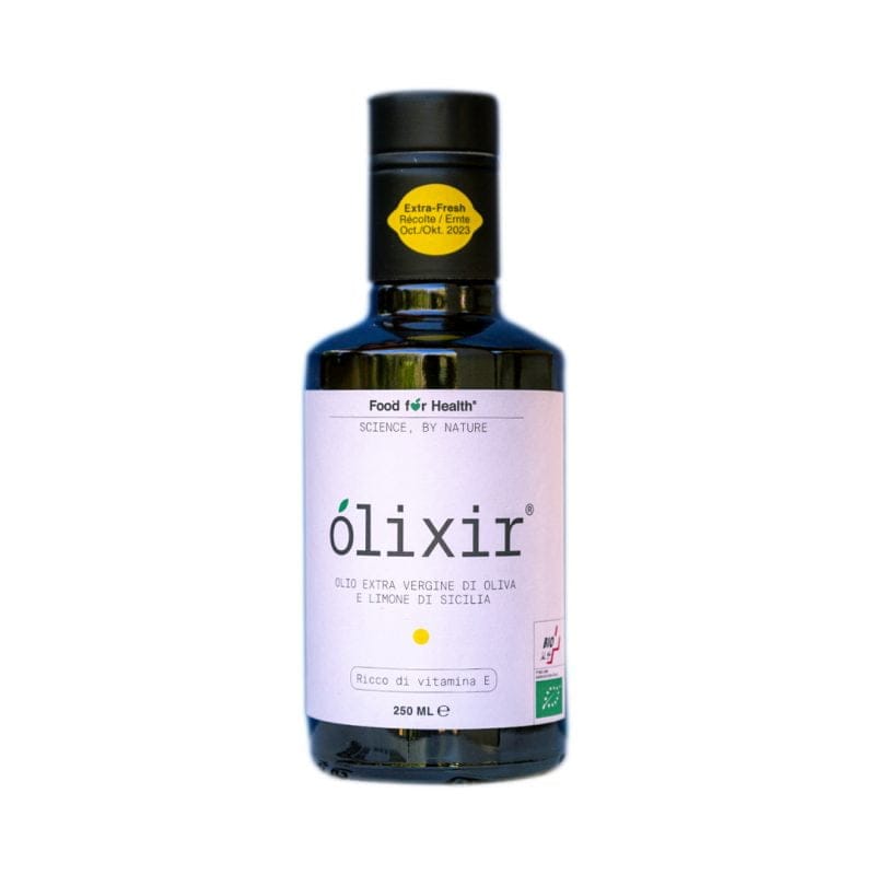 olixir® Organic EVO with Sicilian Lemon | Glass Bottle 0.25L